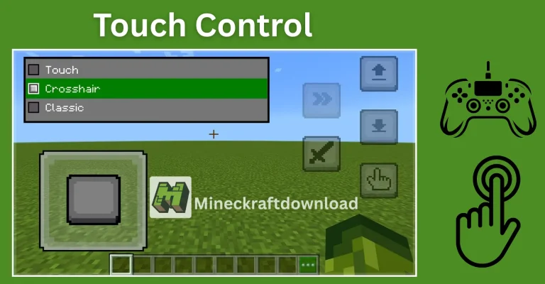Minecraft PE Touch Control Feature