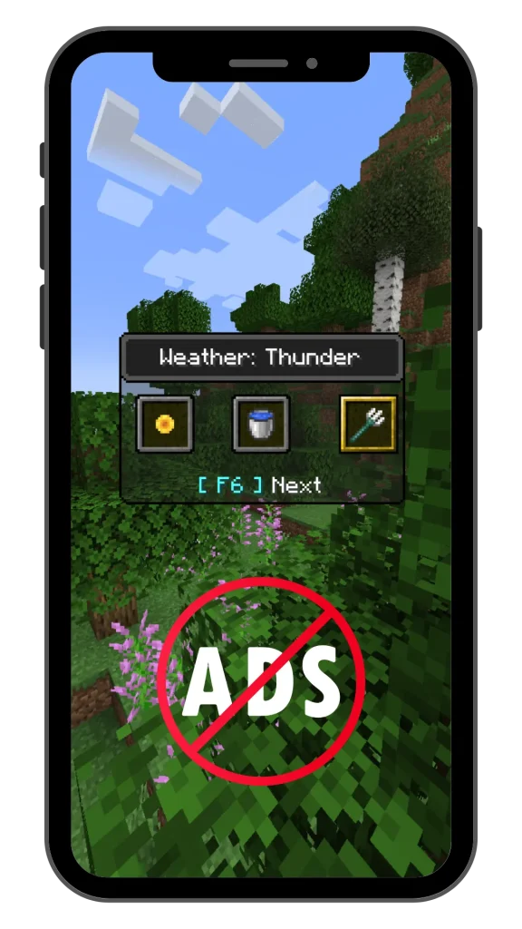 Minecraft apk offer No Ads
