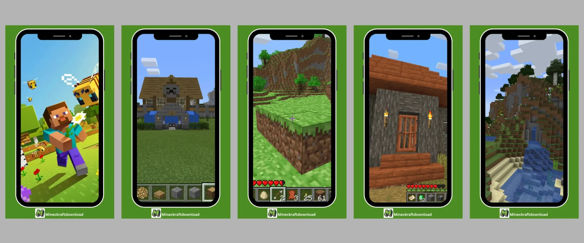 Minecraft APK Screenshots
